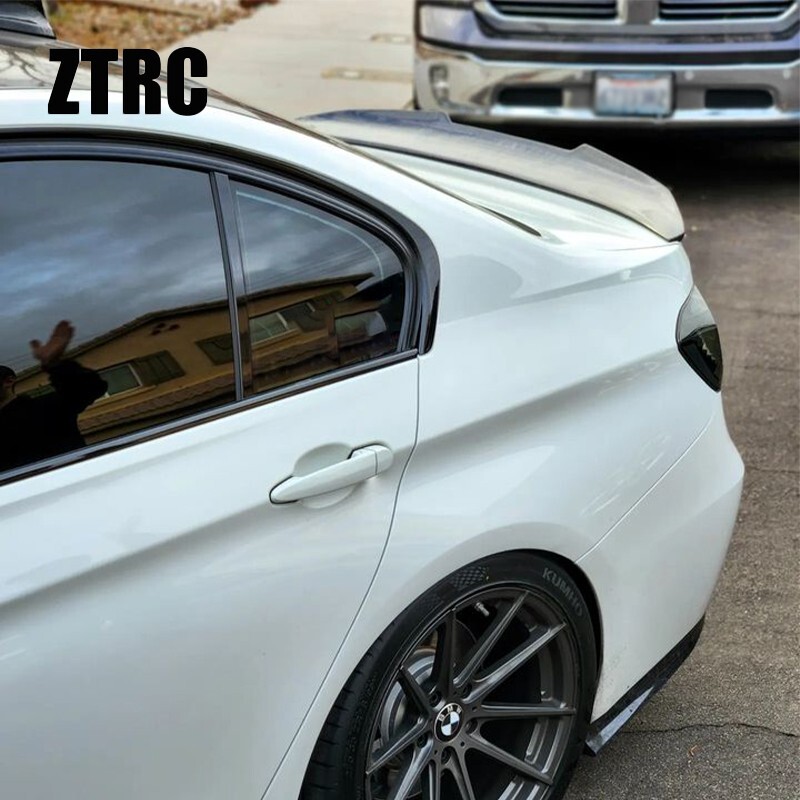 Carbon Fiber Trunk Wing Spoiler For BMW F30 320 330 M340i/M3 F80 2011-2019