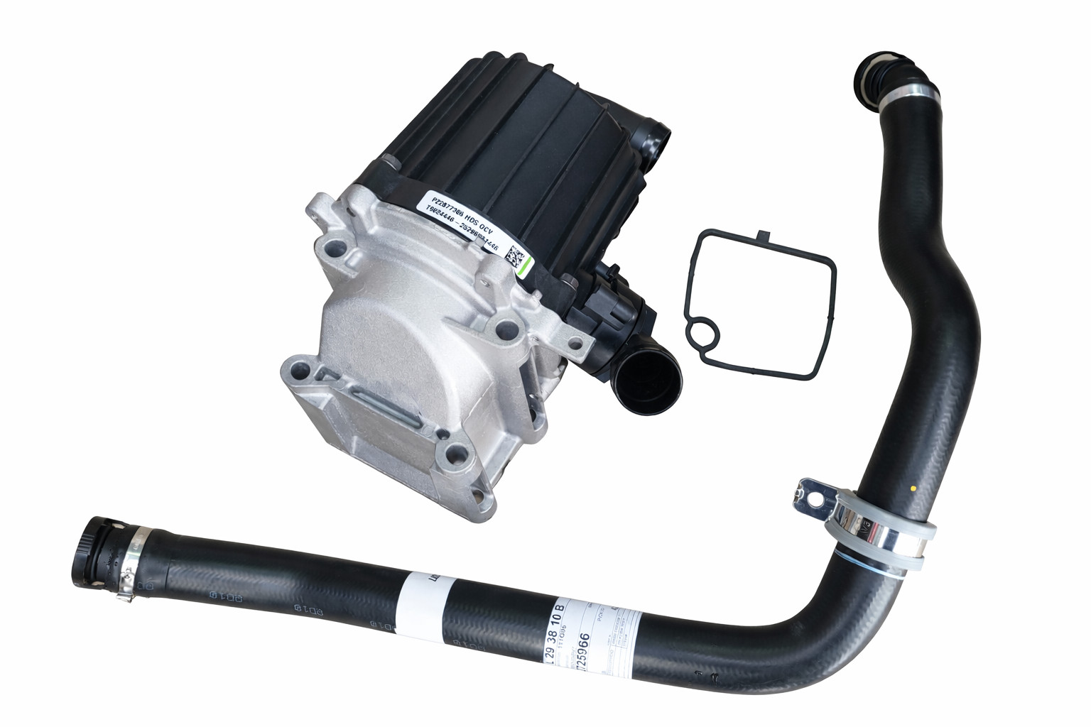 Genuine Volvo D13 Crankcase Oil Filter Separator Kit 22877306 w/ Gasket & Hose