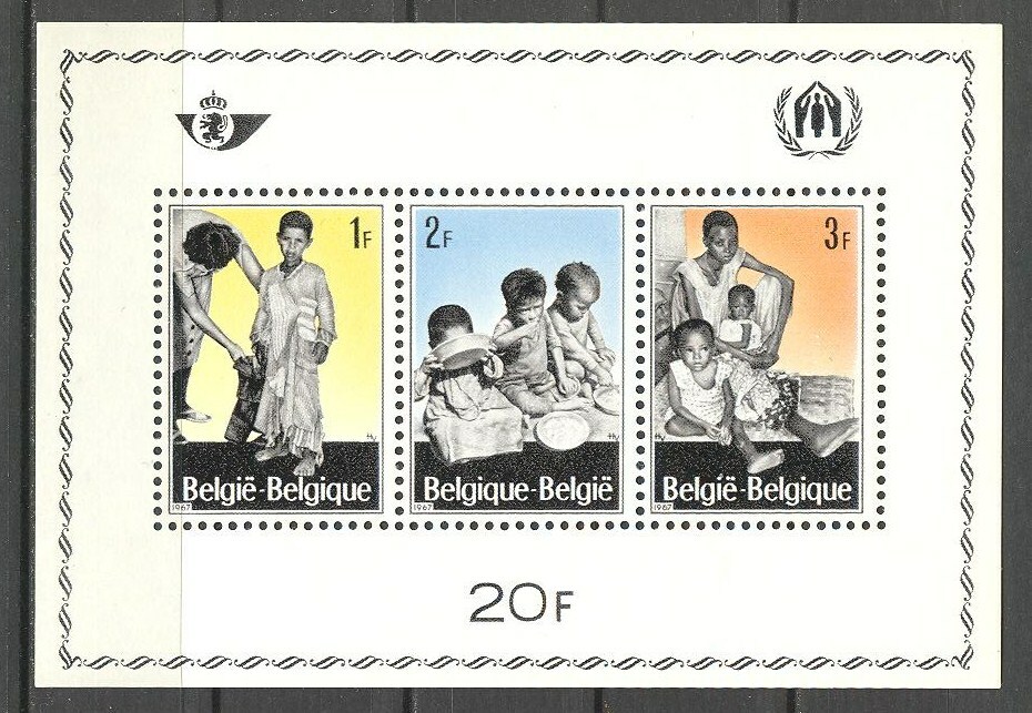 BE - BELGIUM 1967 complete year set MNH