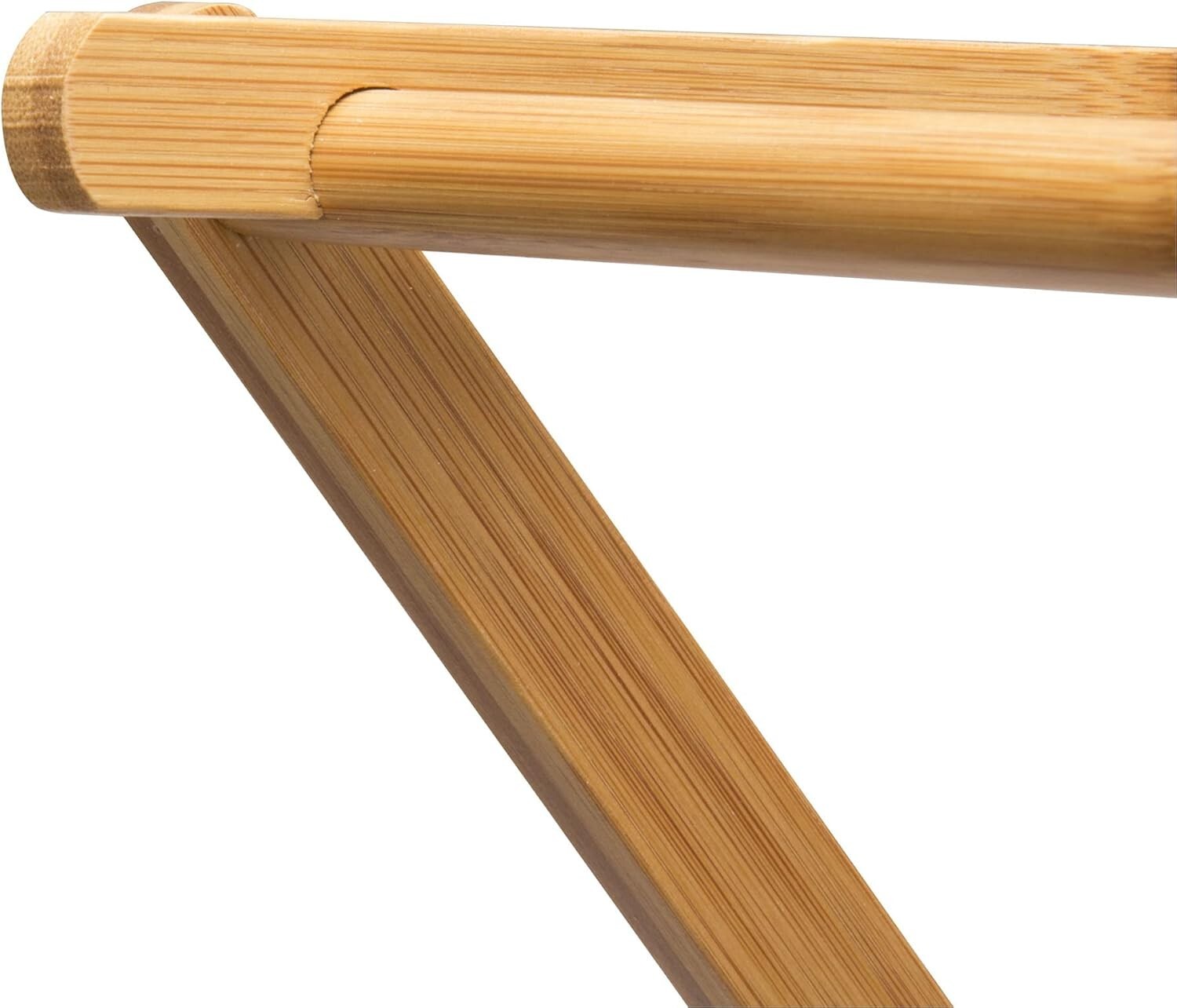 Heavy Duty Wooden Clothes Drying Rack - Bamboo