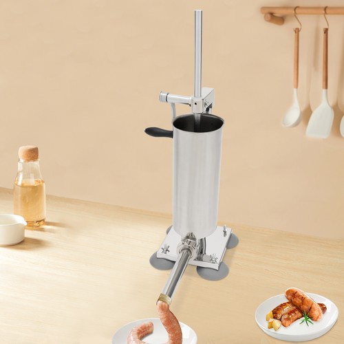 3.5L/8lbs Kitchen Sausage Stuffer Sausage Maker Stainless Steel Stuffing Machine