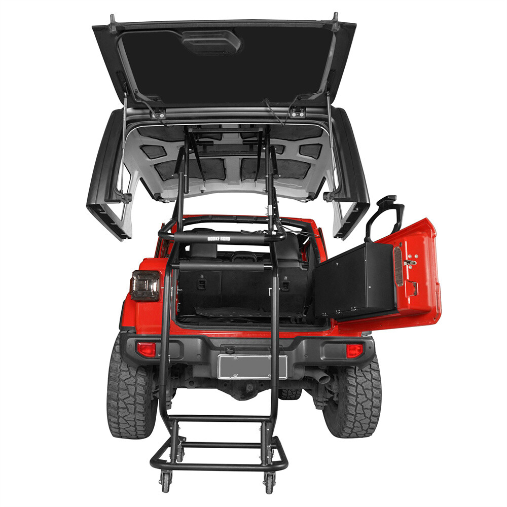 Hardtop Storage Removal Lift Cart Fit 97-24 Jeep Wrangler TJ JK JL & Ford Bronco