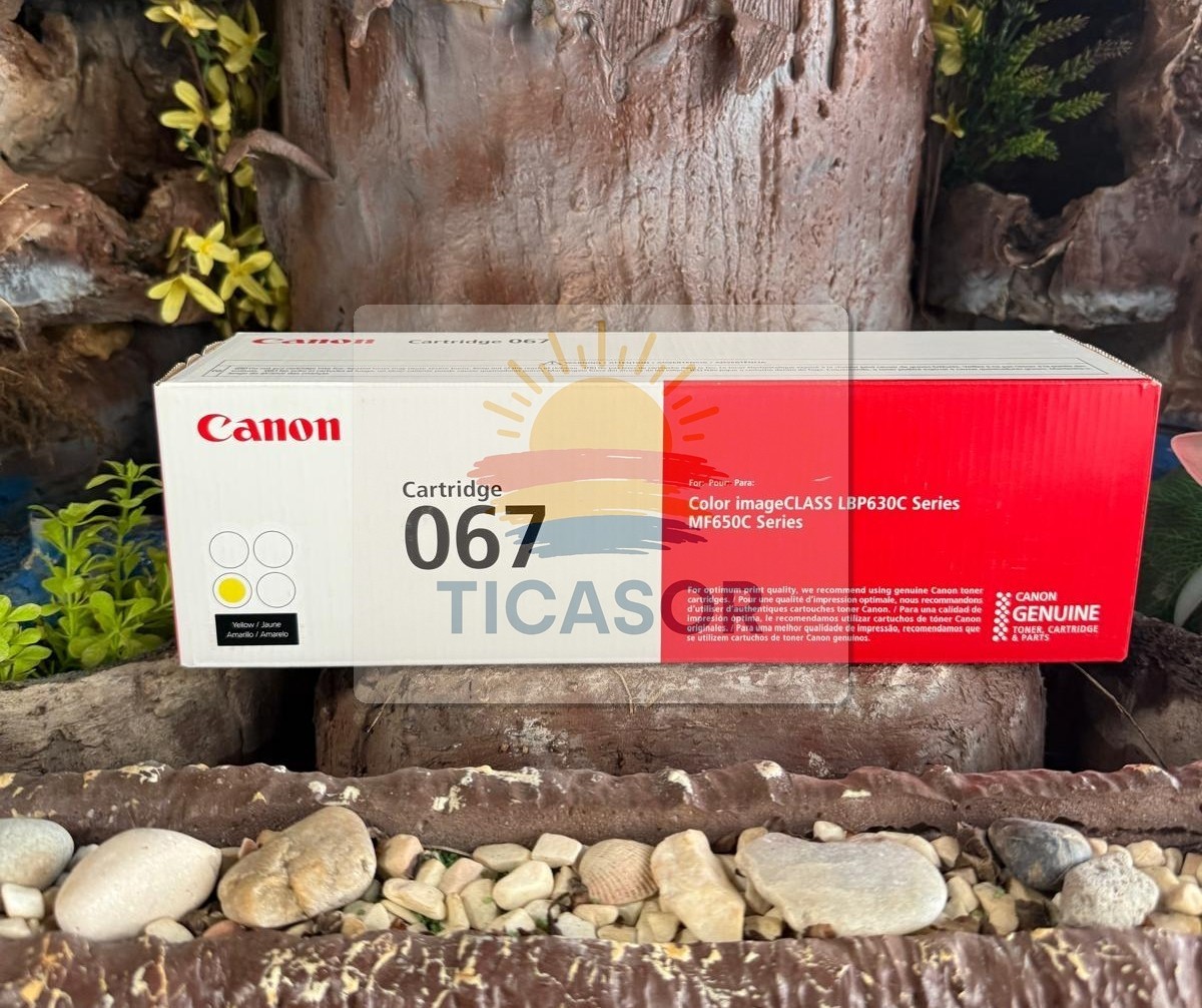 Canon 067 Toner Set Cartridge Black Cyan Yellow Magenta