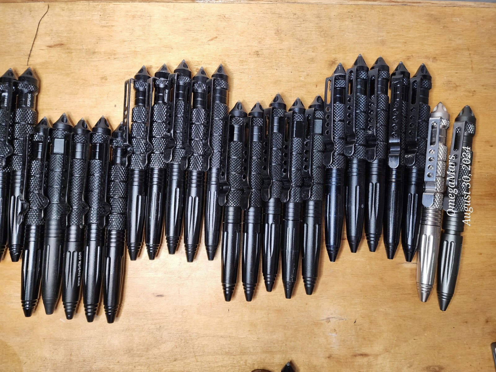 Military Tactical Pen set, emergency glass breaker, x3 a order. Bundle /lot of 3