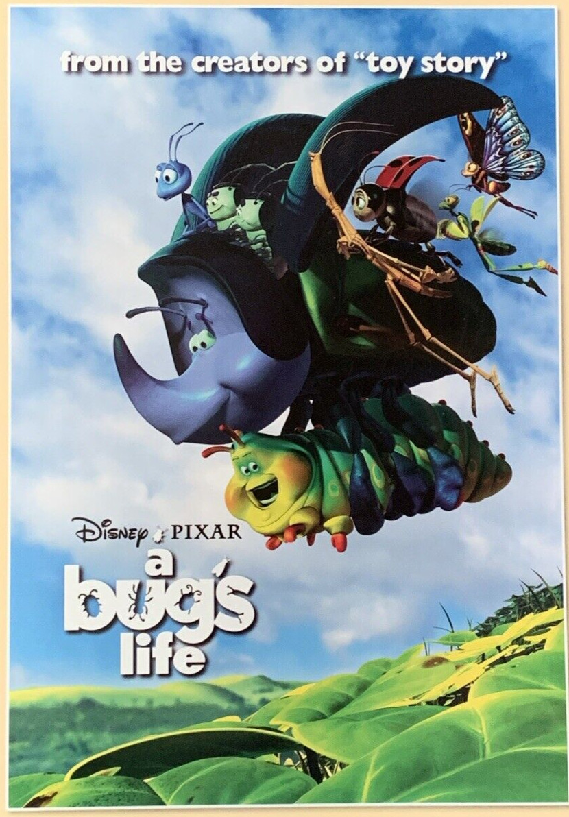 A Bugs Life Movie Poster 1998 Disney PIXAR #0060