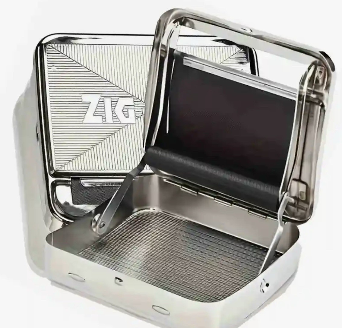 Zig-Zag Metal Cigarette Rolling Machine 70mm Easy Automatic Tobacco Roller BN