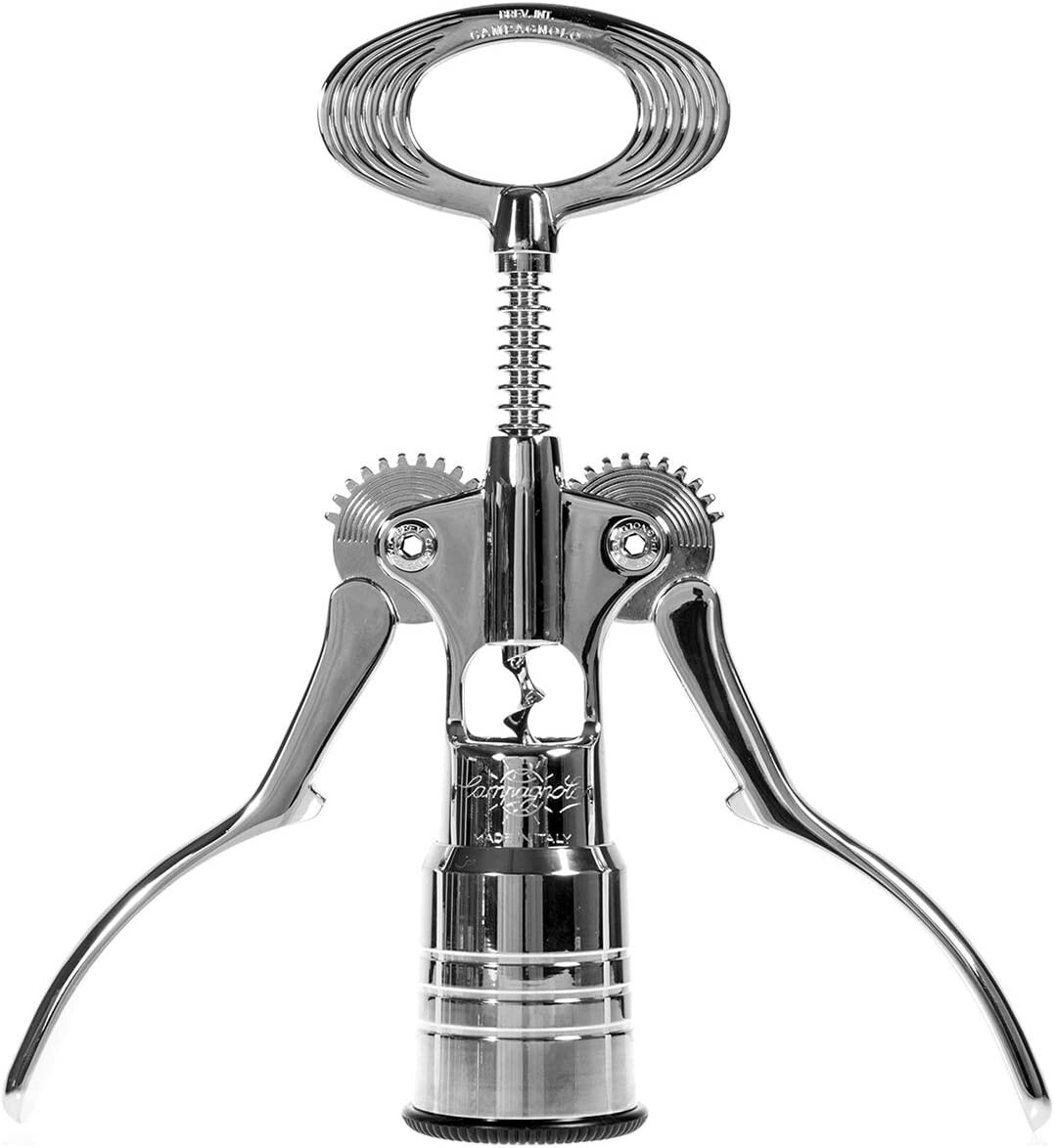 Campagnolo Corkscrew NIB Chrome Campy Wine bottle opener Polished Silver CL20