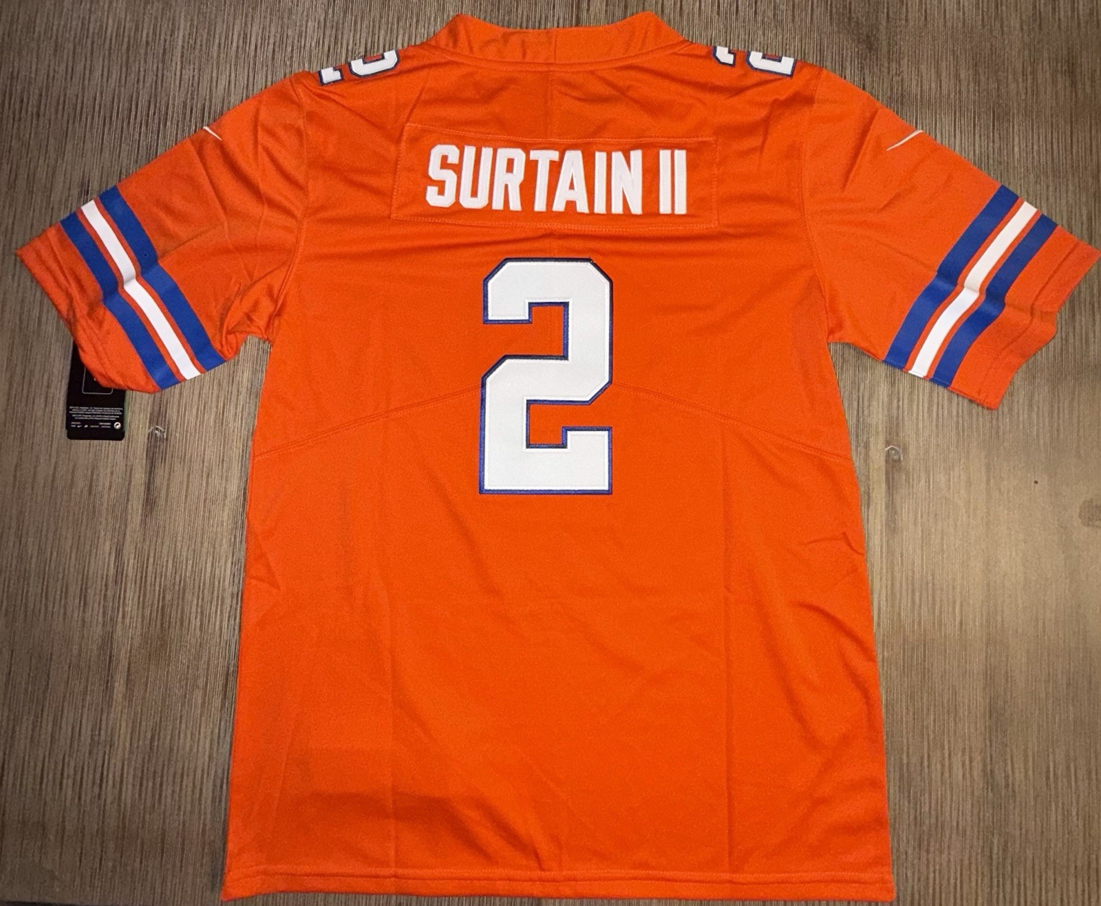 Pat Surtain II Throwback Orange Size: Small