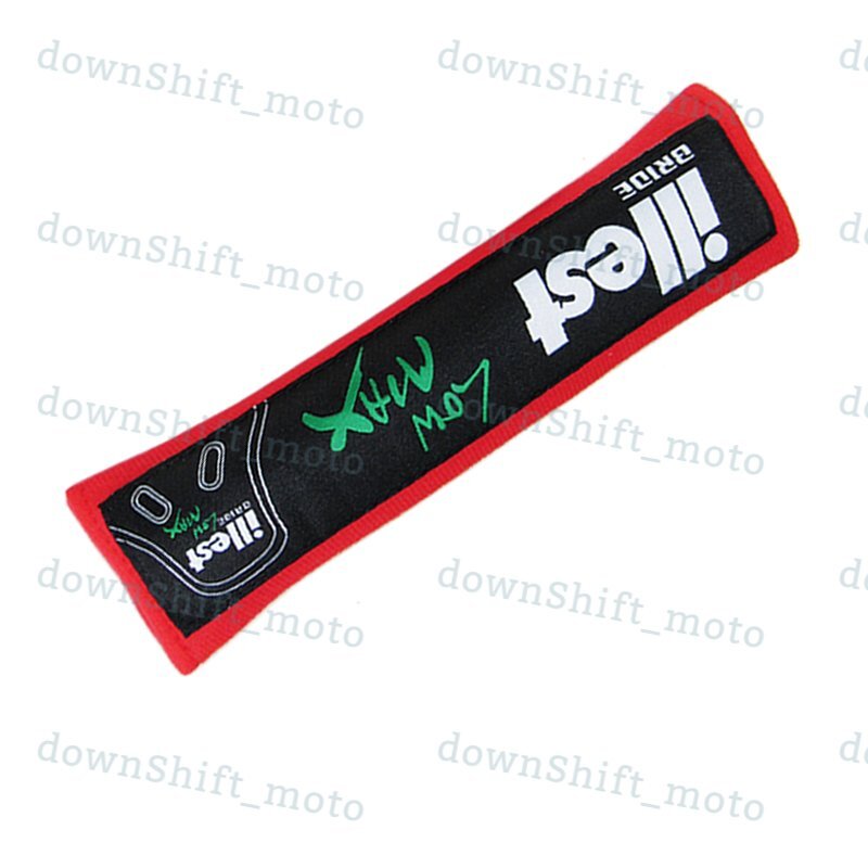 X2 Red JDM ILLEST BRIDE Seat Belt Cover Shoulder Pads Embroidery for Honda New