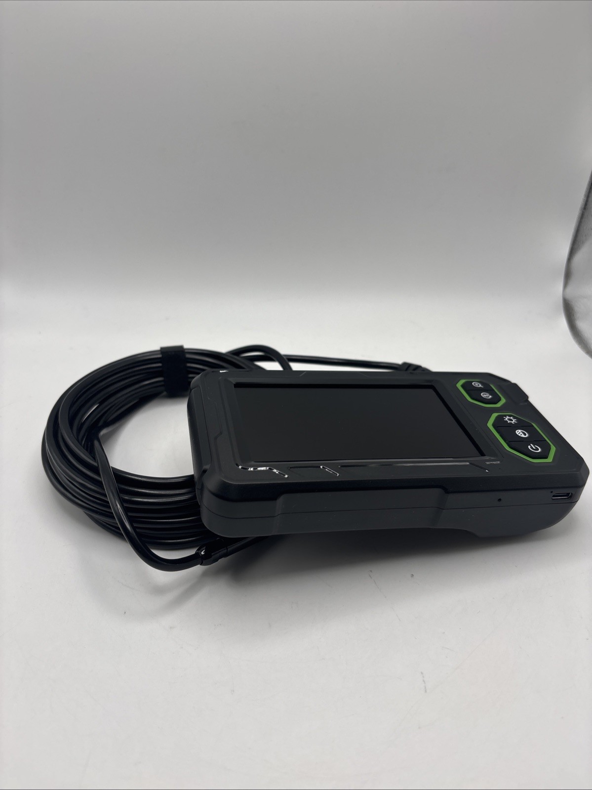 HD Endoscope Inspection Camera 4.3” LCD Screen LED Borescope 16.4ft IP67 Tool