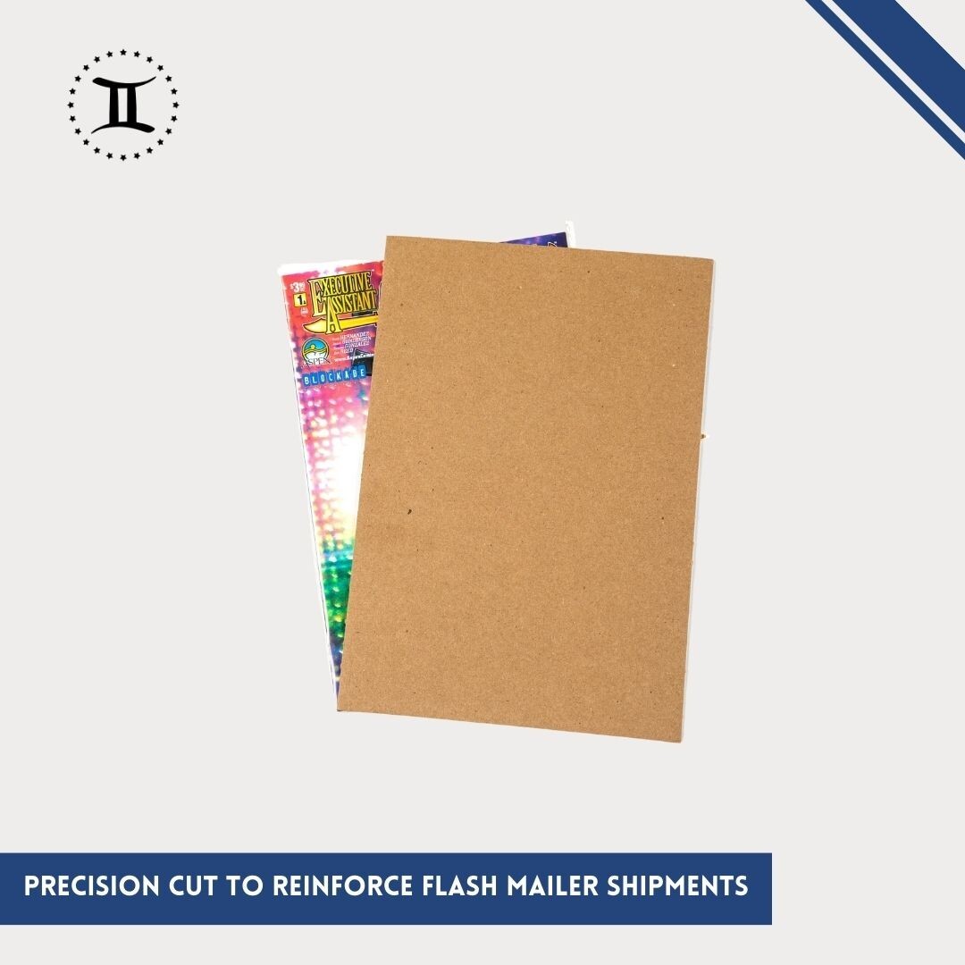 GEMINI Comic Book Flash Mailers with Filler Pads Bundle
