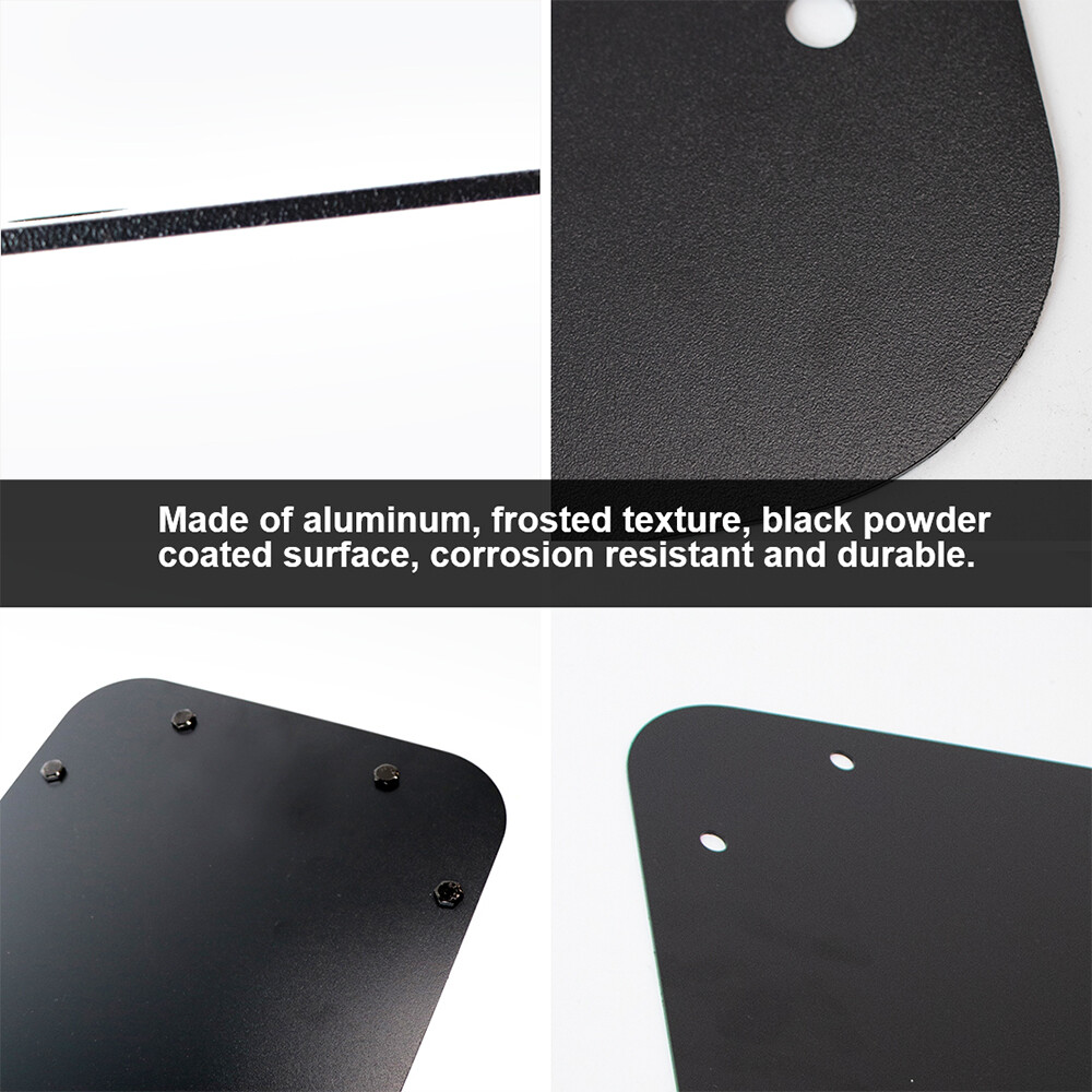 1 Set Spare Tire Carrier Delete Plate w/ Bolts Fits Jeep Wrangler JK 2007-2018