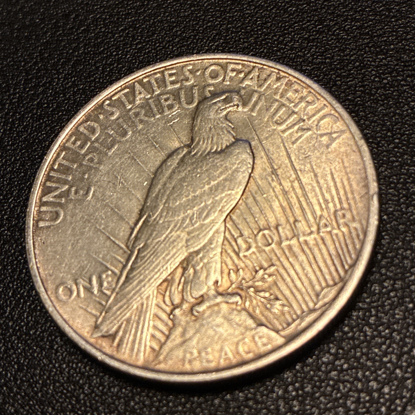 1924 Peace Silver Dollar. Very Good Condition.