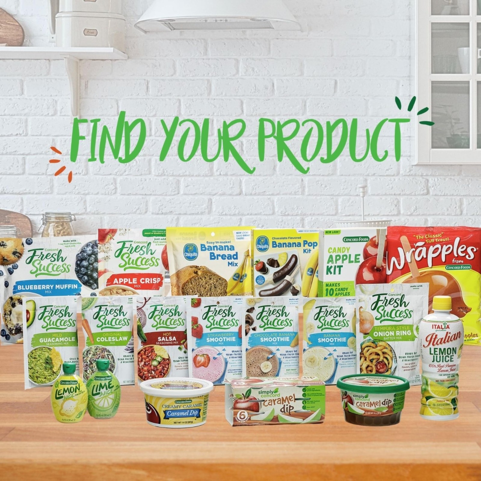 Concord Foods Orange Smoothie Mix - Citrus Flavor With No Artificial F