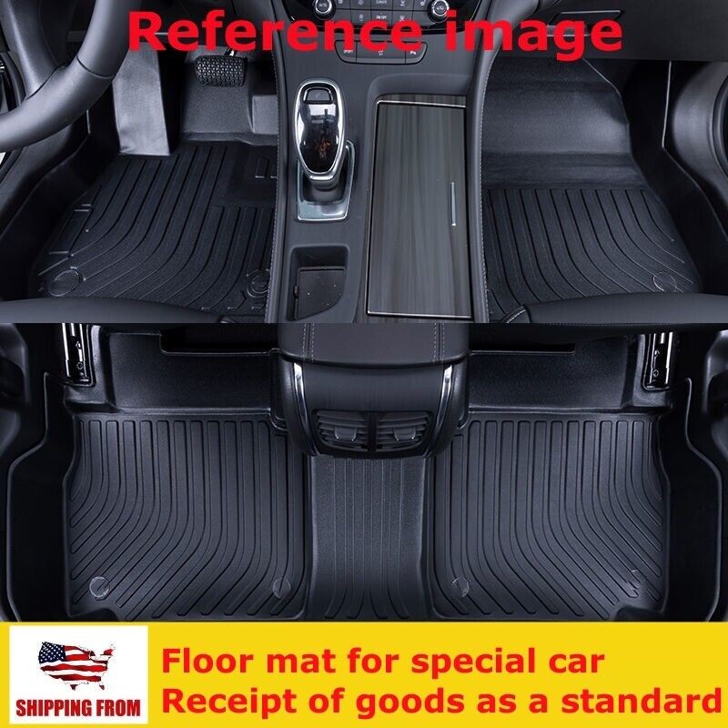 Floor Mats for Honda Civic 2006-2011 Sedan Front & Rear All Weather TPE Liner