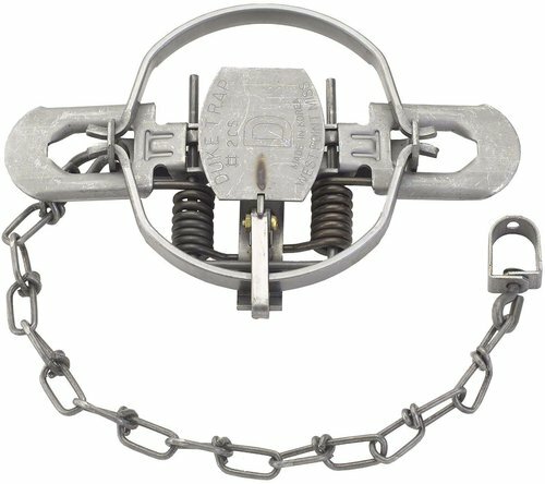 6 Duke # 2 Coil Spring Traps 0490 Coyote Bobcat Fox Lynx Otter Trapping Nuisance