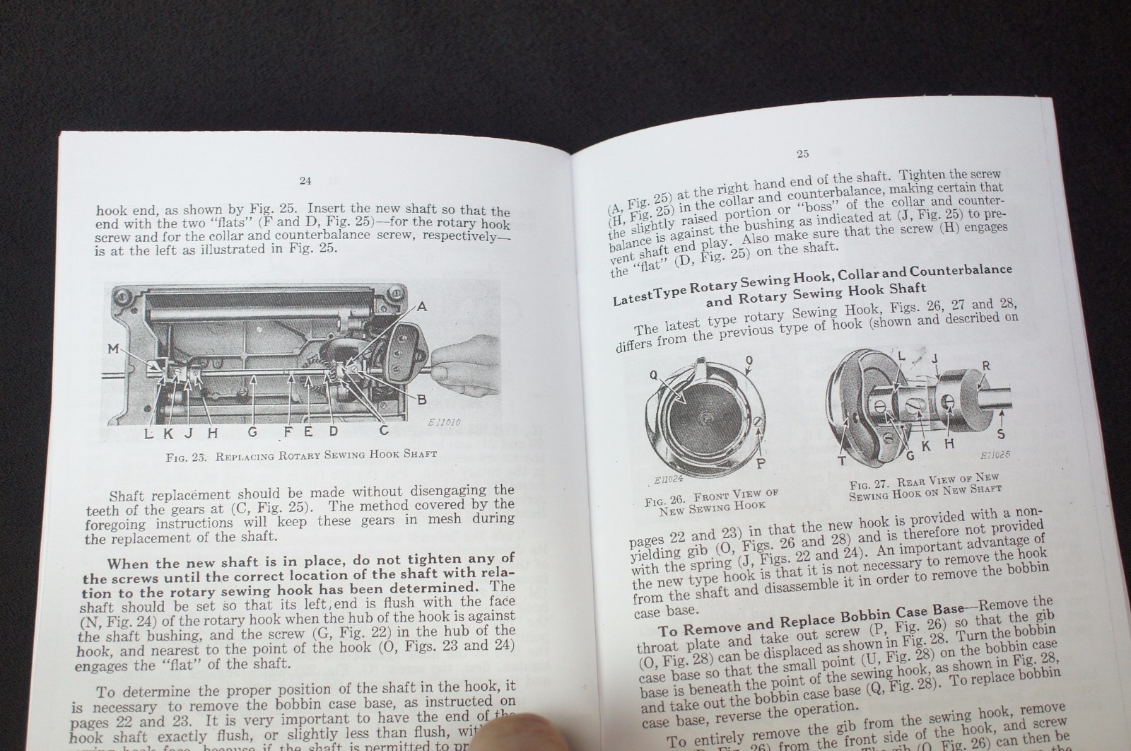 Late Singer Featherweight 221 Sewing Machine Dealer Adjusters Repair Manuals Set