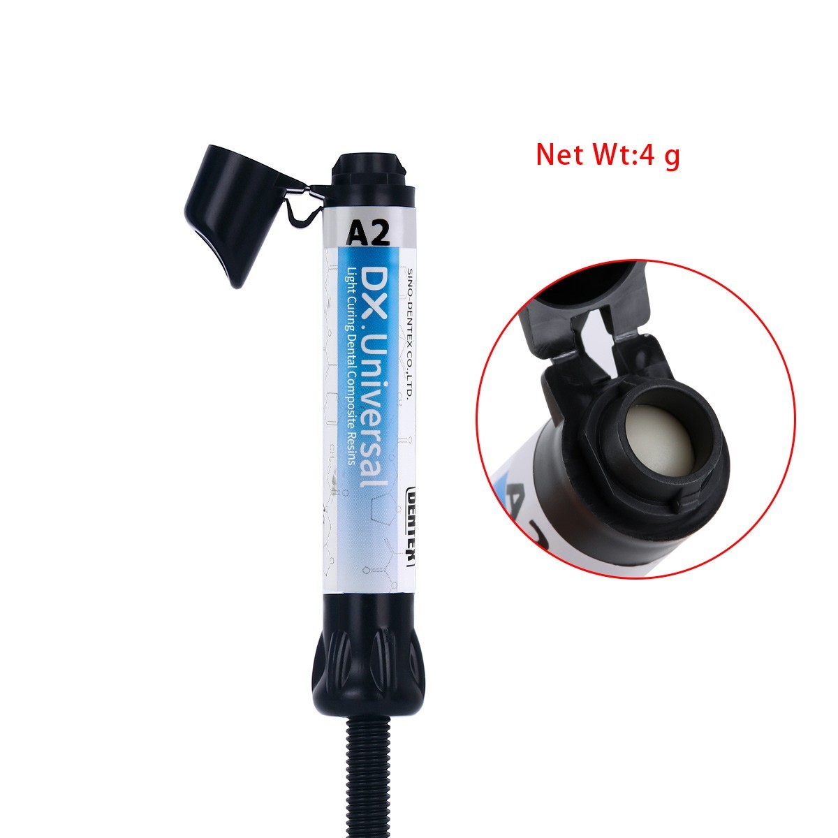 Dental Universal Light Cure Composite Resin A2 /Etching Gel/Bonding Adhesive Kit