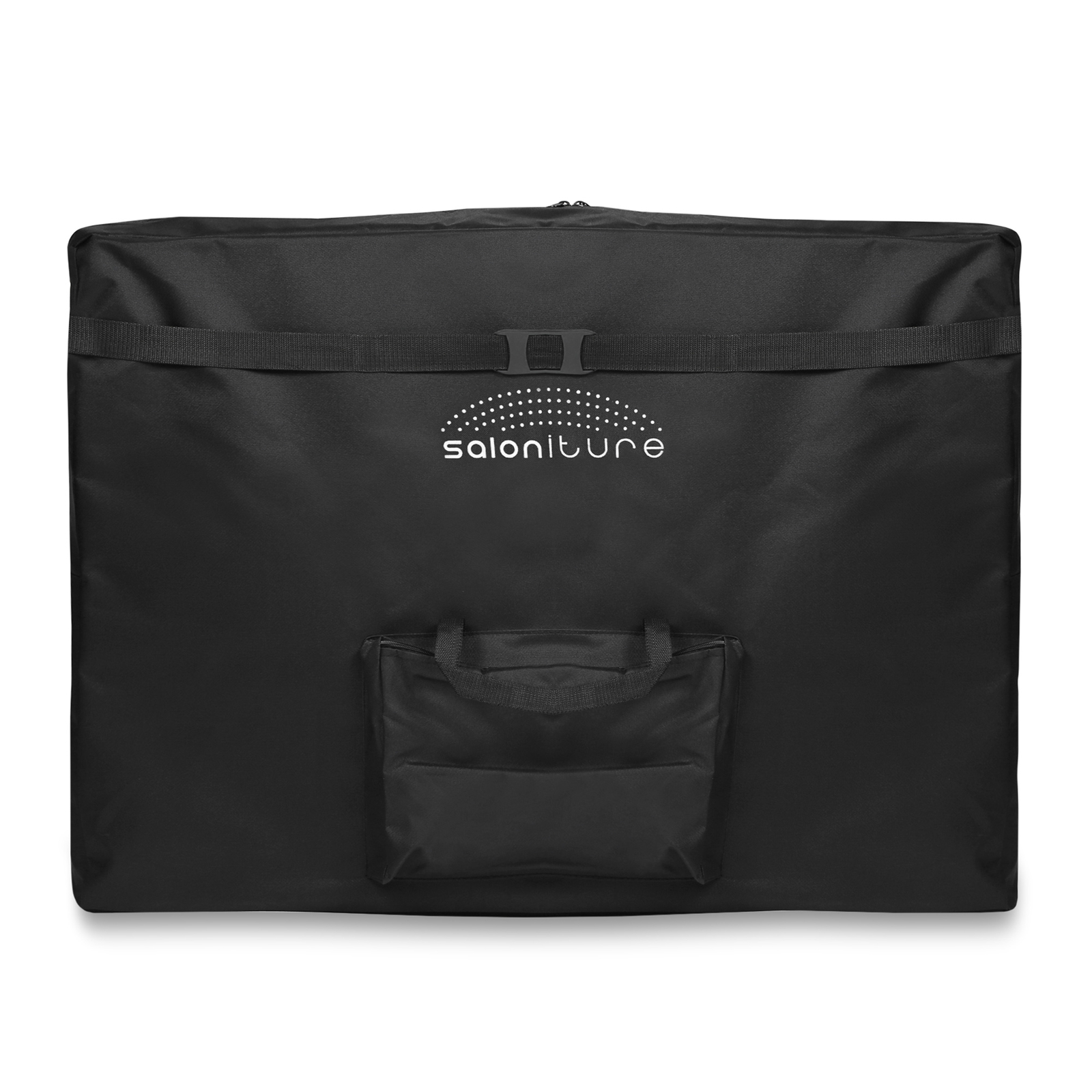 Portable Massage Table - Tri-Fold Aluminum Legs with Carrying Case - Black