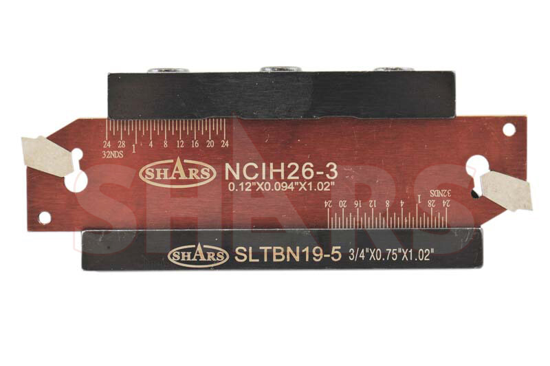 15 PC Set 3/4" Shank Self-Lock Cut-Off Tool +10pc Tin Coated Inserts $115 Off P]