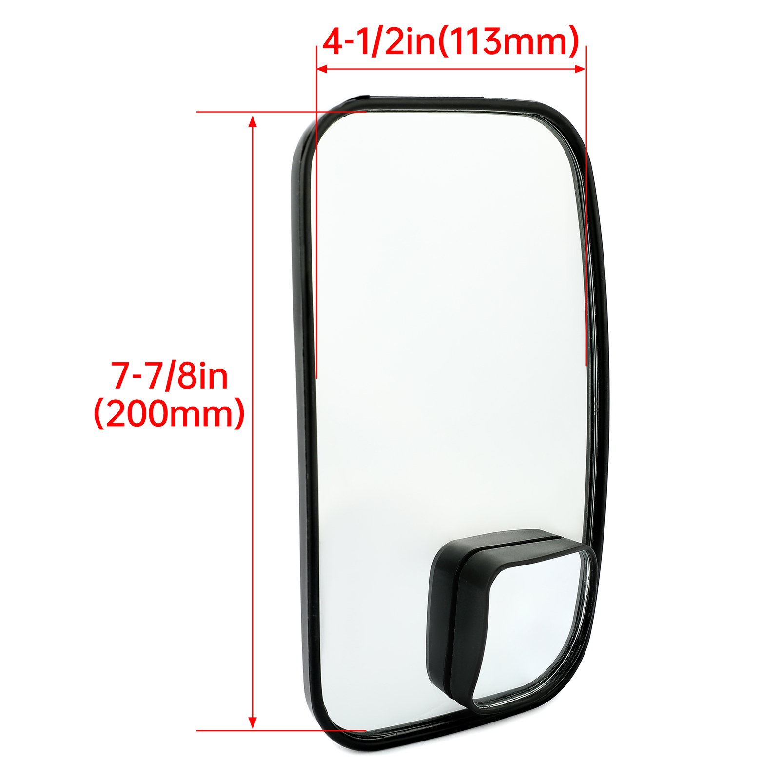 2 Magnetic Mirrors For Skid Steer Tractor Bobcat John Deere W/BLIND SPOT MIRRORS