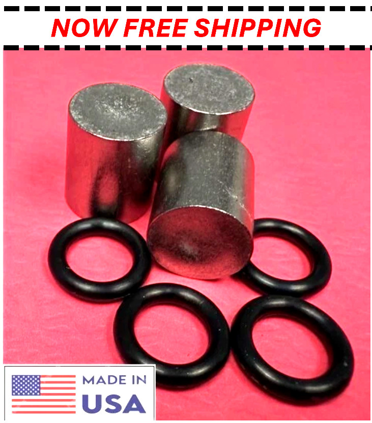 Tungsten Alloy H1, H2, H3 Weights, 3-Pack,~1.37 OZ EA,~4.11 OZ (~117 gr) Total