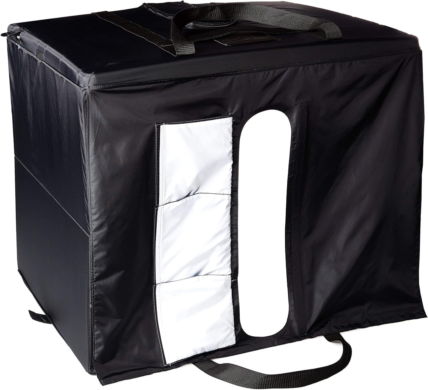 Amazon Basics Portable Foldable Photo Studio Box with LED Light - Black