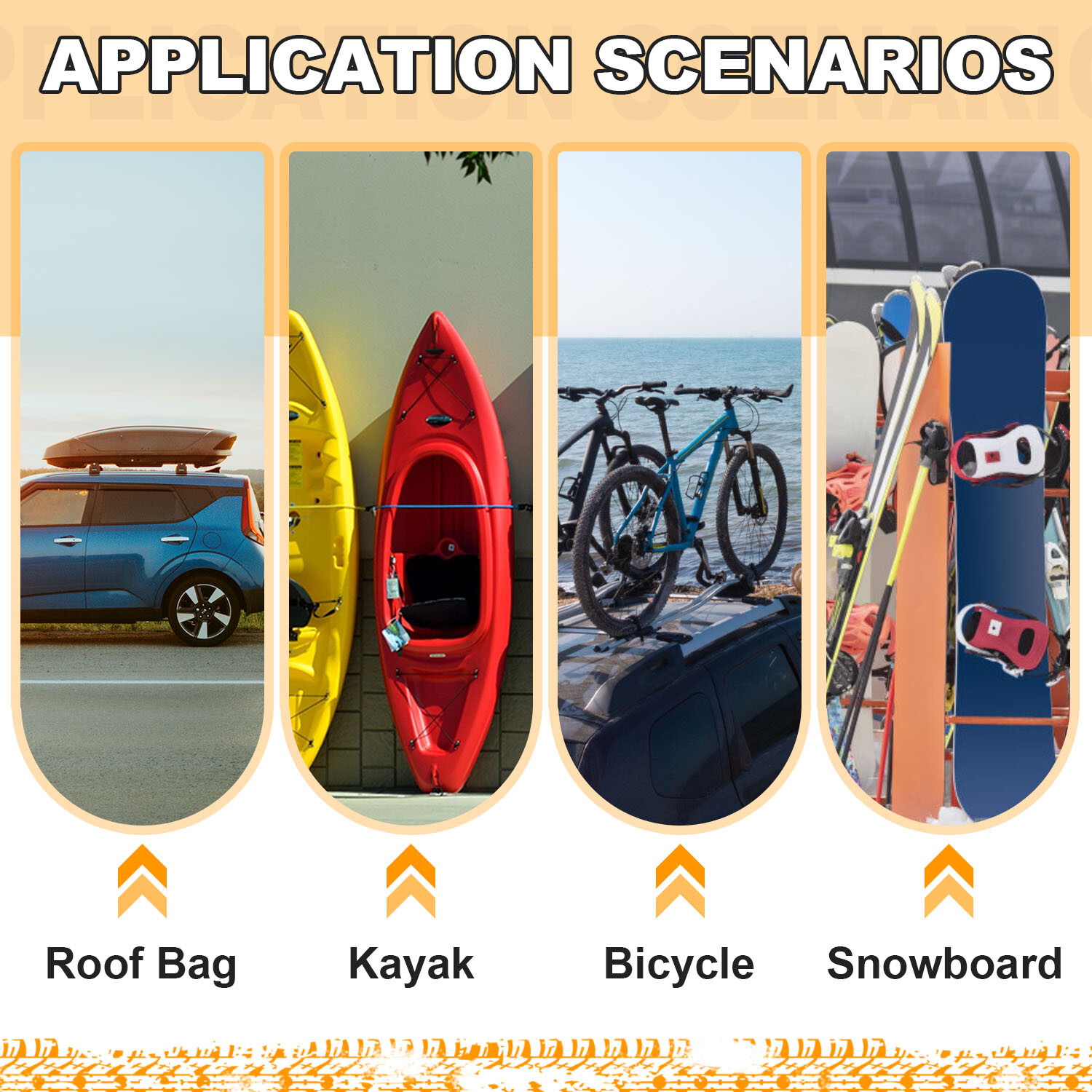 4Pcs For Mazda CX-5 CX5 2017-2024 2022 Roof Rail Rack Carrier Cross Bar Crossbar