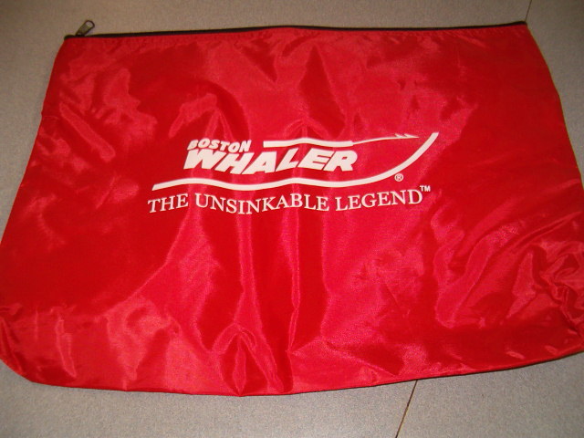 BOSTON WHALER OEM OWNERS MANUAL BAG - RED