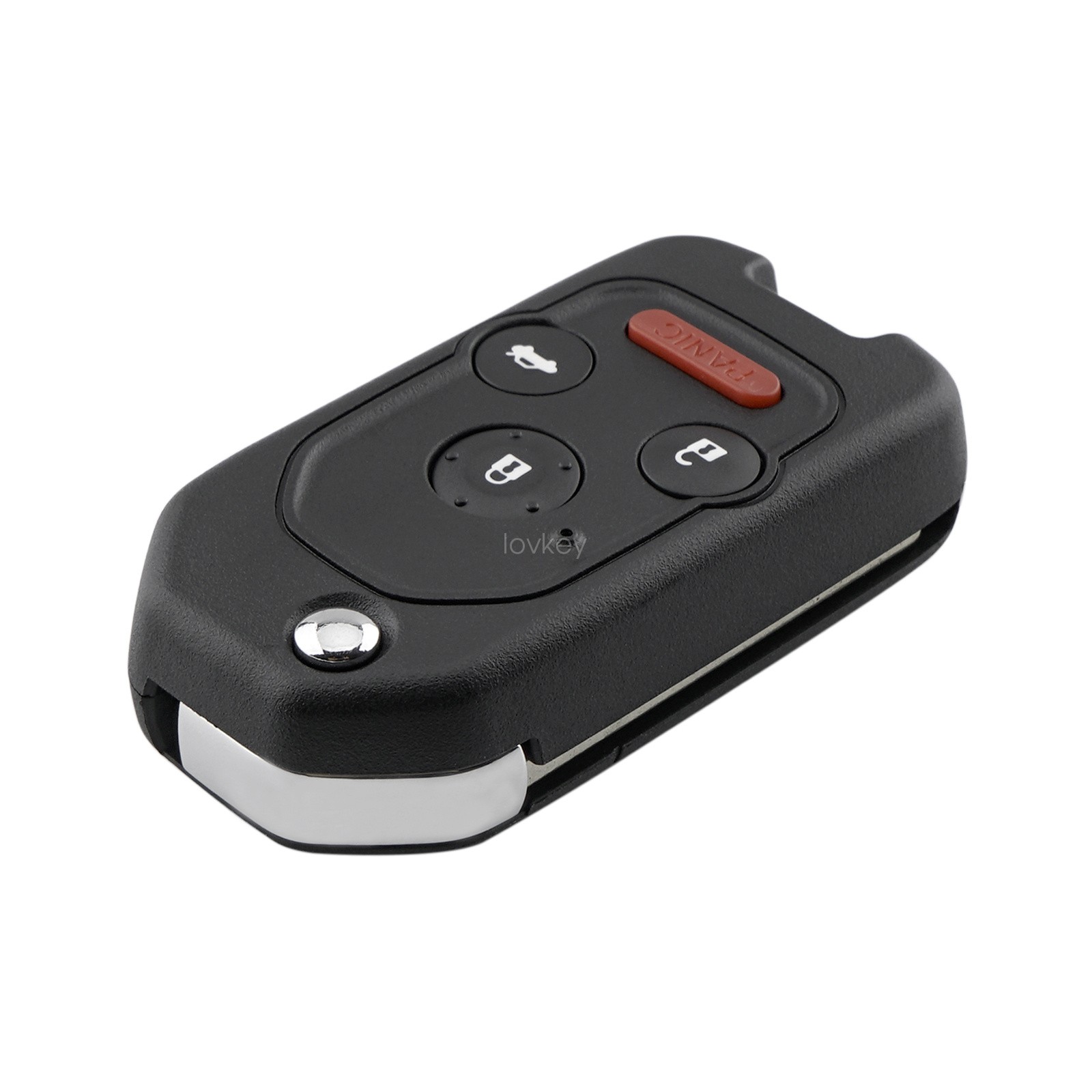 2 Flip Key Case Upgrade for 2006 - 2013 Honda Accord Civic CRV Remote Fob Shell