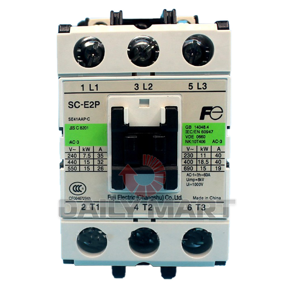 New In Box FUJI SC-E2P Electric Magnetic Contactor AC110V
