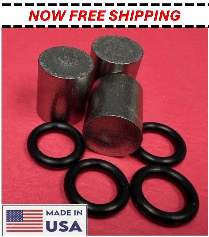 Tungsten Alloy H1, H2, H3 Weights, 3 -Pack, ~1.4 OZ EA, ~4.2 OZ (~120 gr) Total