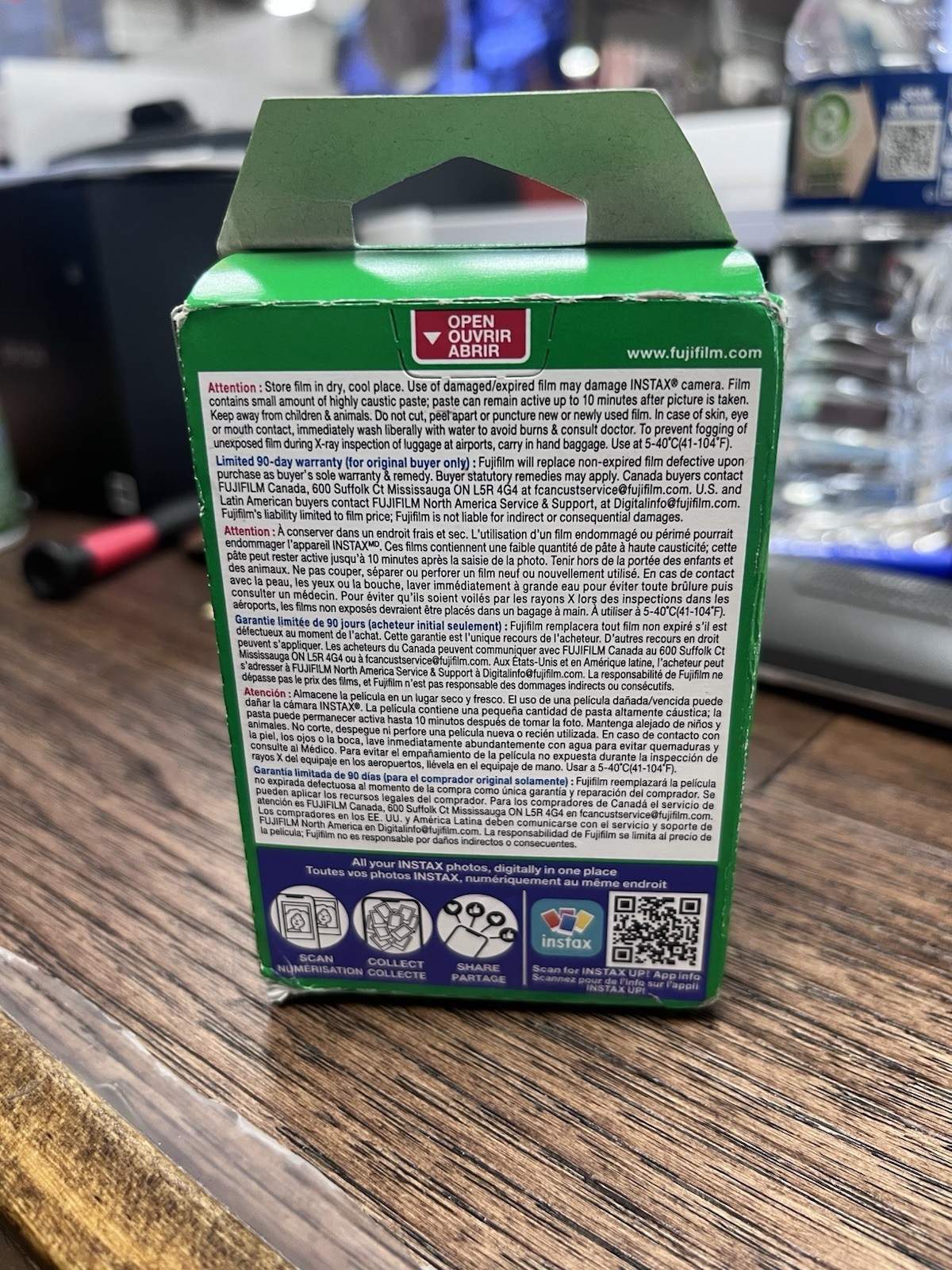 Fujifilm - INSTAX MINI Instant Film - 20 Sheets - 08/2027