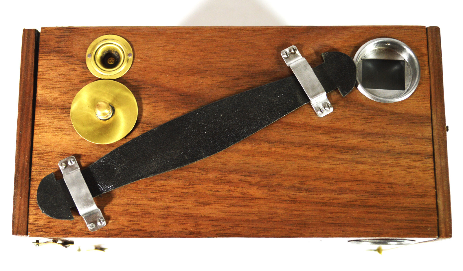 BOX CAMERA ANTIQUE 117 YR.OLD HOUGHTON KLITO (ENGLAND) CUSTOM WALNUT WOOD