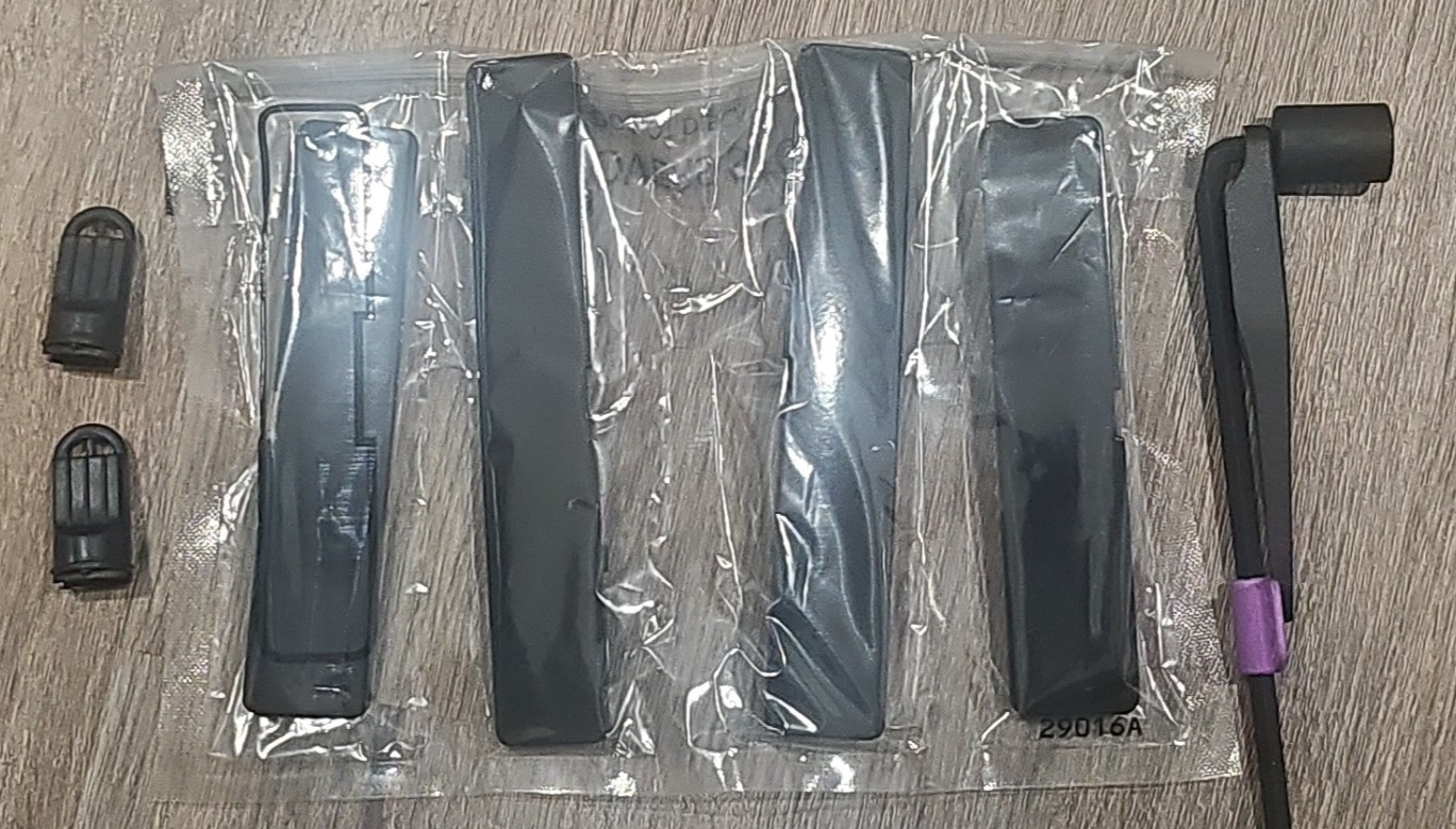 2019-2025 TOYOTA RAV4 Roof Side Garnish Lid Cap with tool  COVER SET BLACK OEM