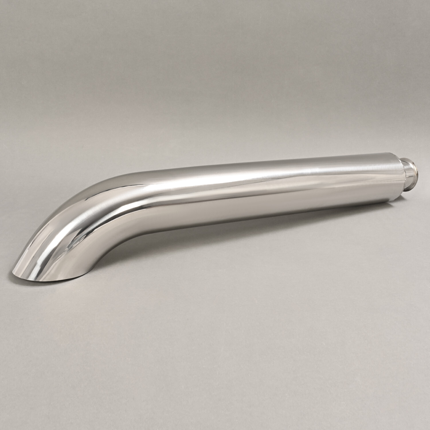 1 X Silvery Polishing Exhaust Pipe For John Deere 3010 3020 4010 4020 Tractor