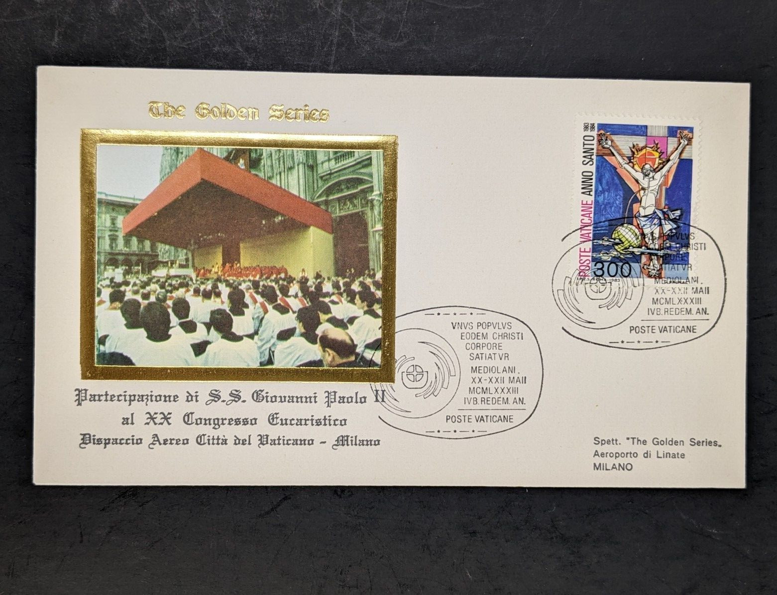 Pope John Paul II, Presides Over 20th Eucharistic Congress, 12 Covers Plus