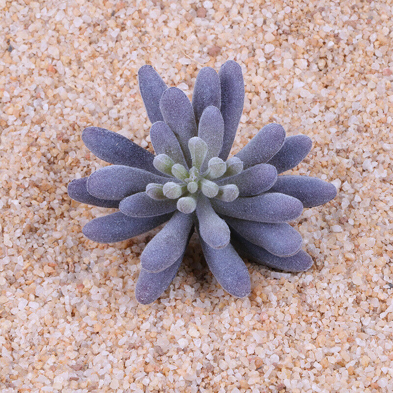 Artificial Color Succulent Plants Unpotted Fake Lotus Plant Home Decor 18 Pcs/PK