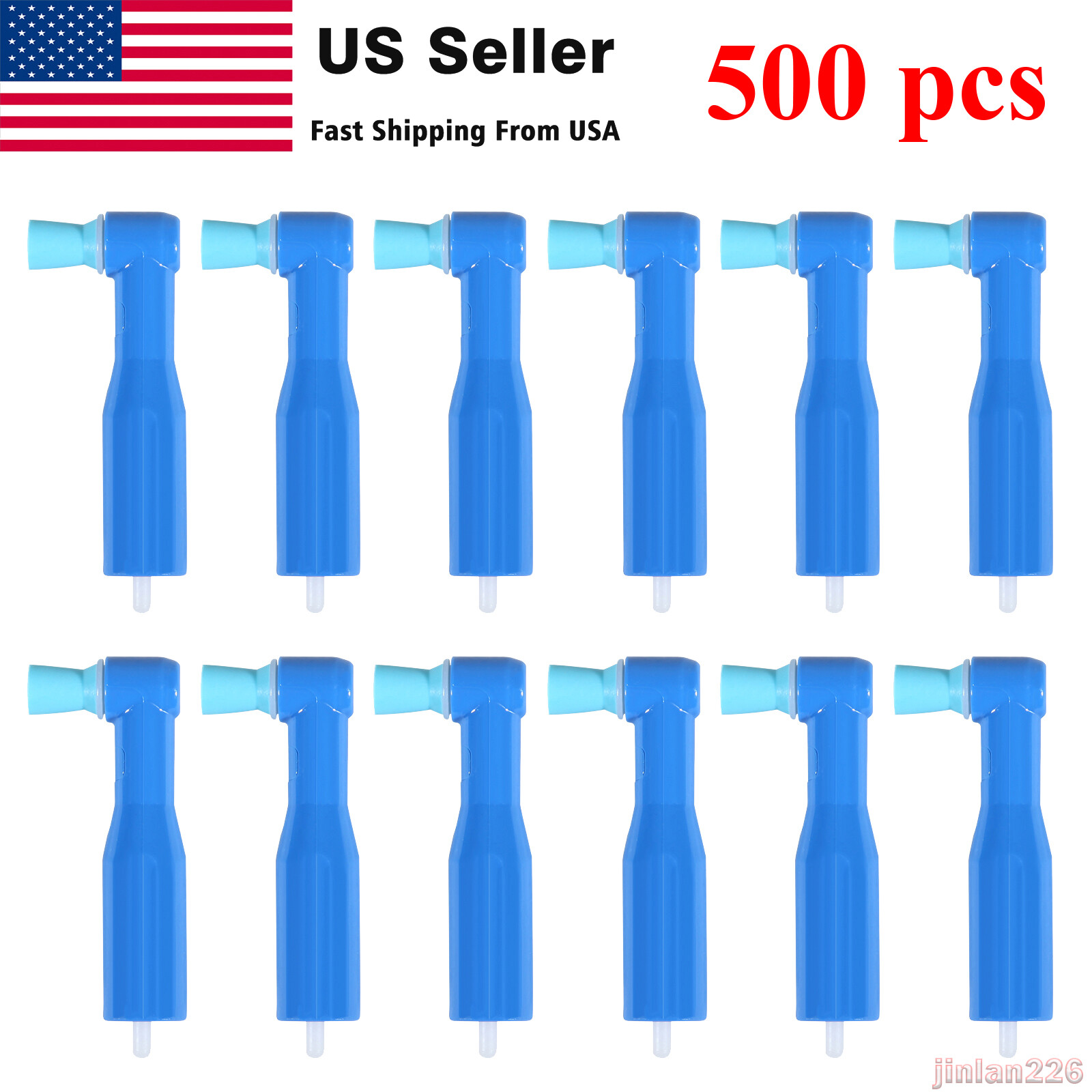 500 pcs Dental Disposable Prophy Angles Top Quality Money back guarantee! CE
