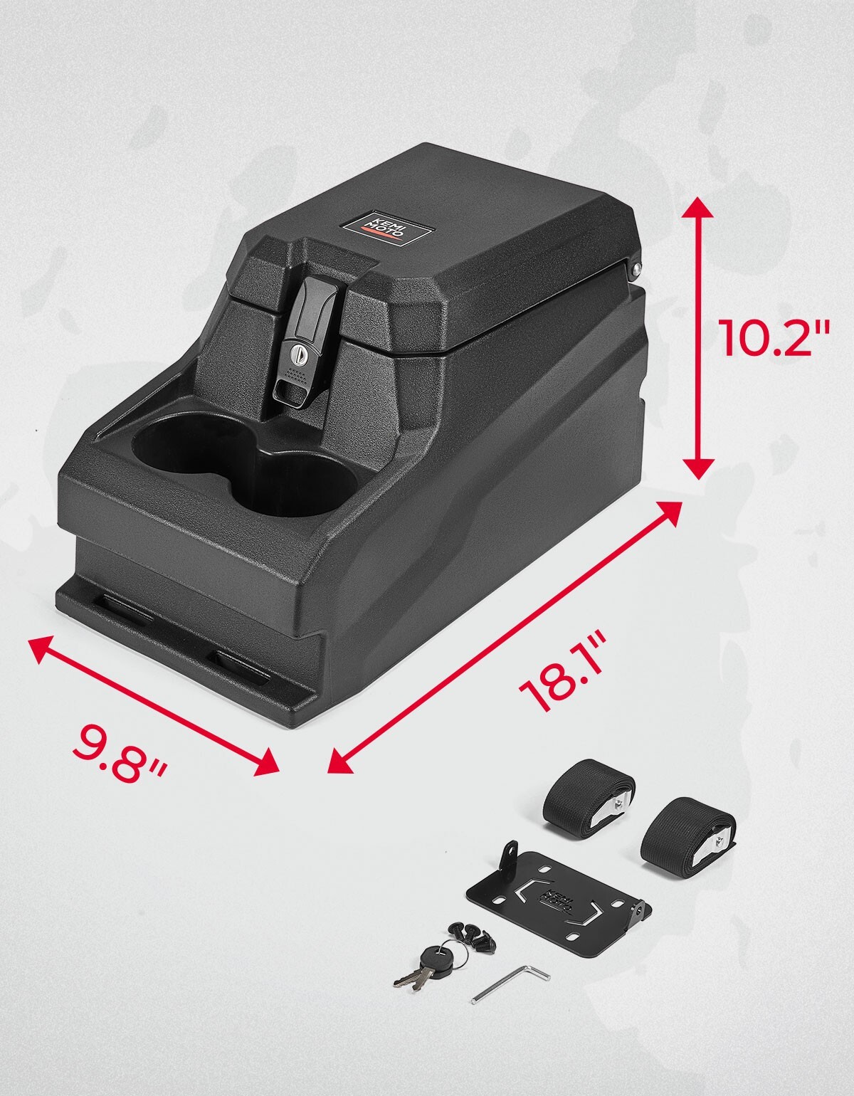 For Can am Defender HD5 HD7 HD8 HD9 HD10 Bench Seat Center Console Armrest Box