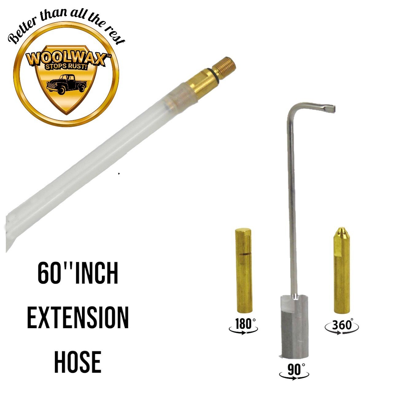 Undercoating Spray Gun with Wand Kit Rust Proofing by kellsport products