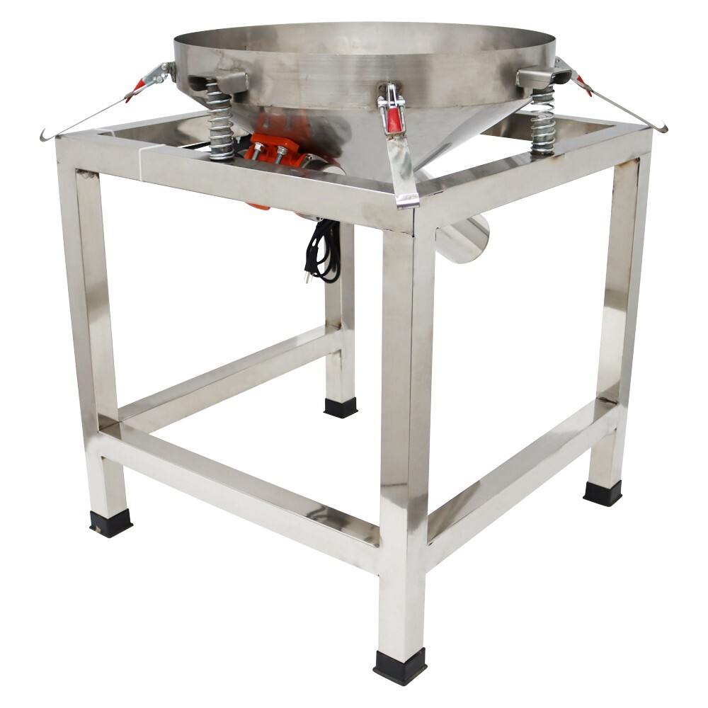 19.6in Electric Sieve Industrial Vibrating Screen Stainless Shaker 40 , 100 Mesh