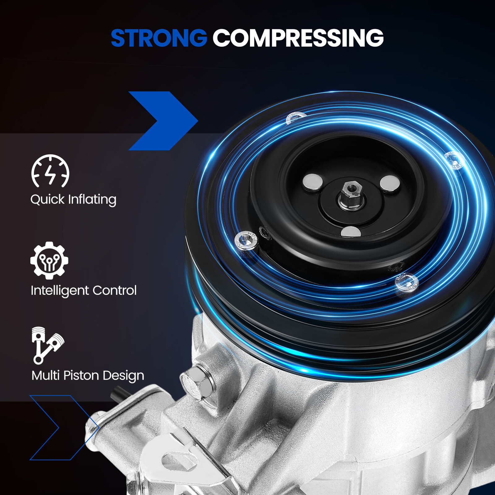 AC A/C Compressor w/Clutch For 2004-2006 Scion xA xB1.5L l4 CO 11034C 8831052250