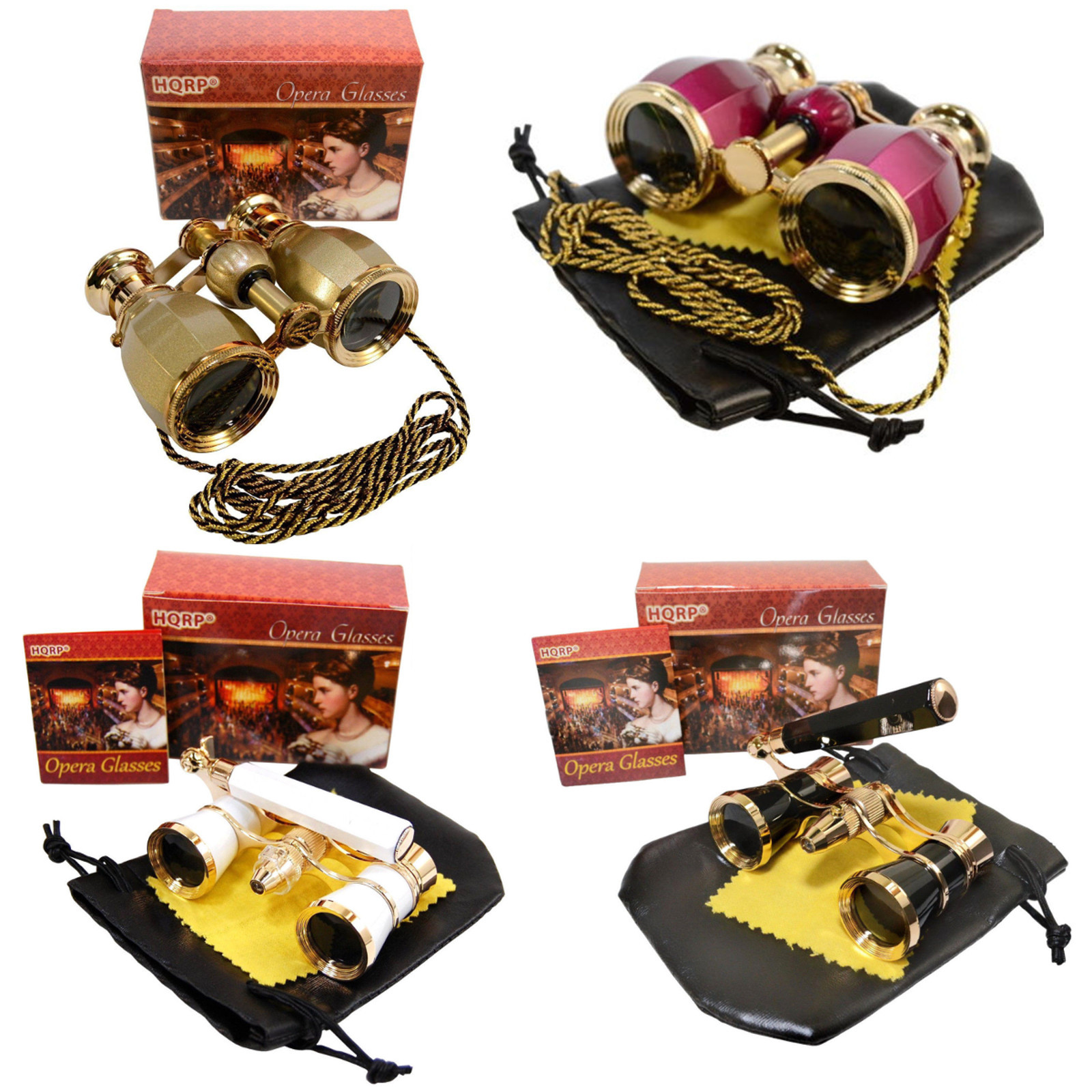 Opera Glasses / Binoculars Various Colors & Magnification CCO Optics (17 Models)