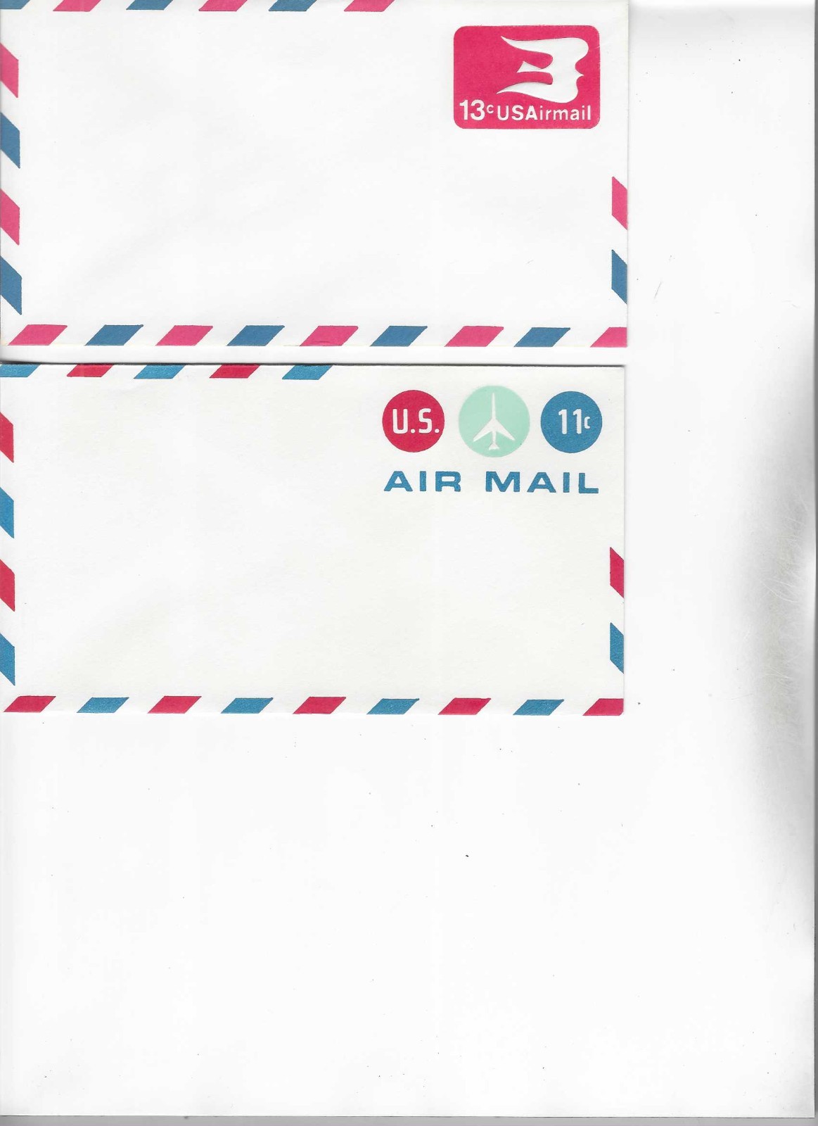 6-POSTAL STATIONERY-AIRMAIL-ALL DIFFERENT