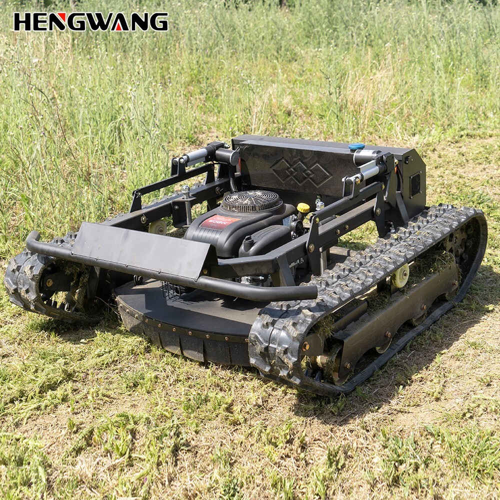 Robot lawn mower sale！22HP Remote Control Lawn Mower 65° Climbing HW608-90