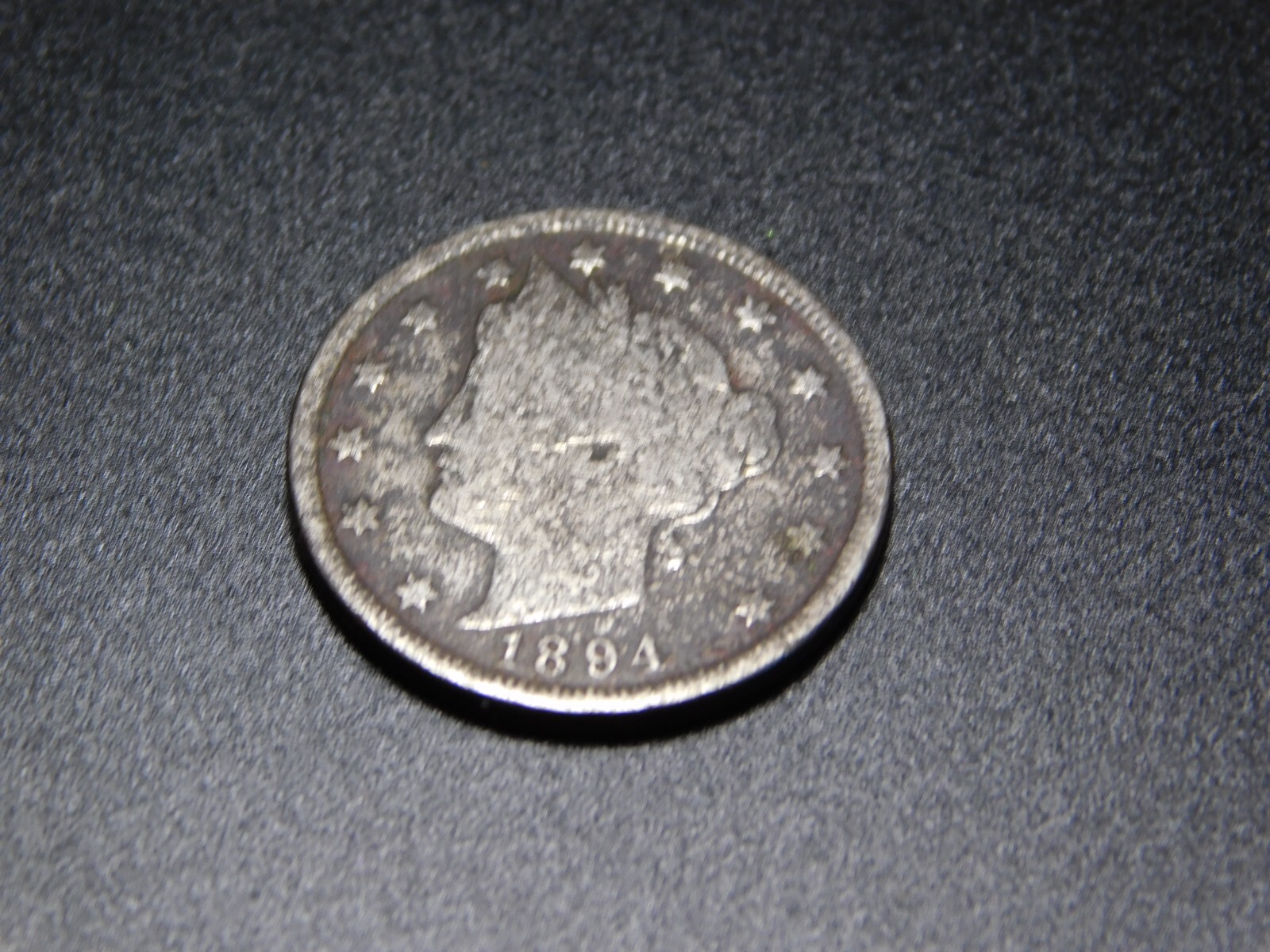 OLD US COIN 1894 LIBERTY HEAD NICKEL