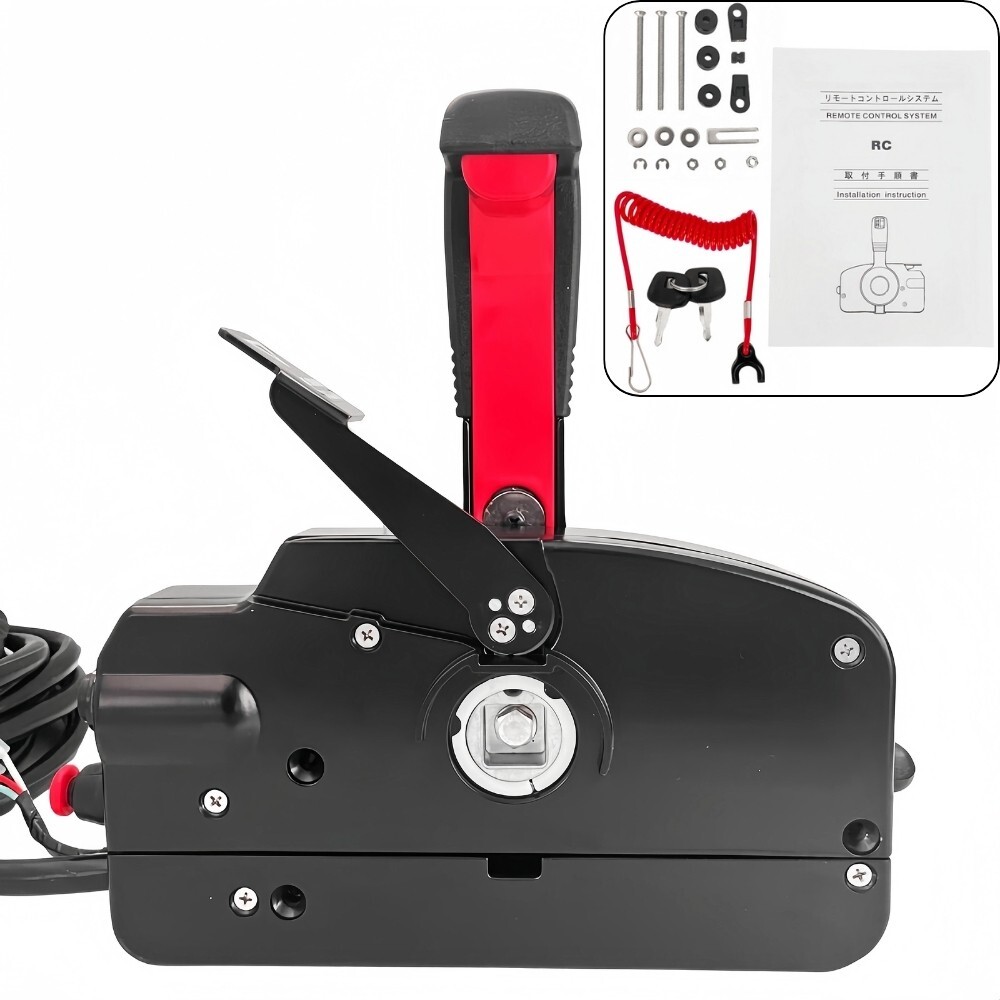 Side Mount Remote Control Box 3ACQ843301 For Tohatsu Outboard 8Pin Tirm PULL