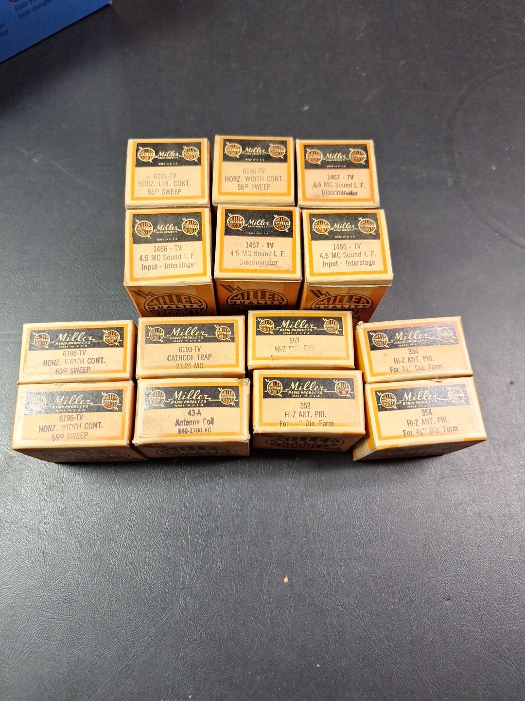 New And Used IF Transformer Coil Miller TV