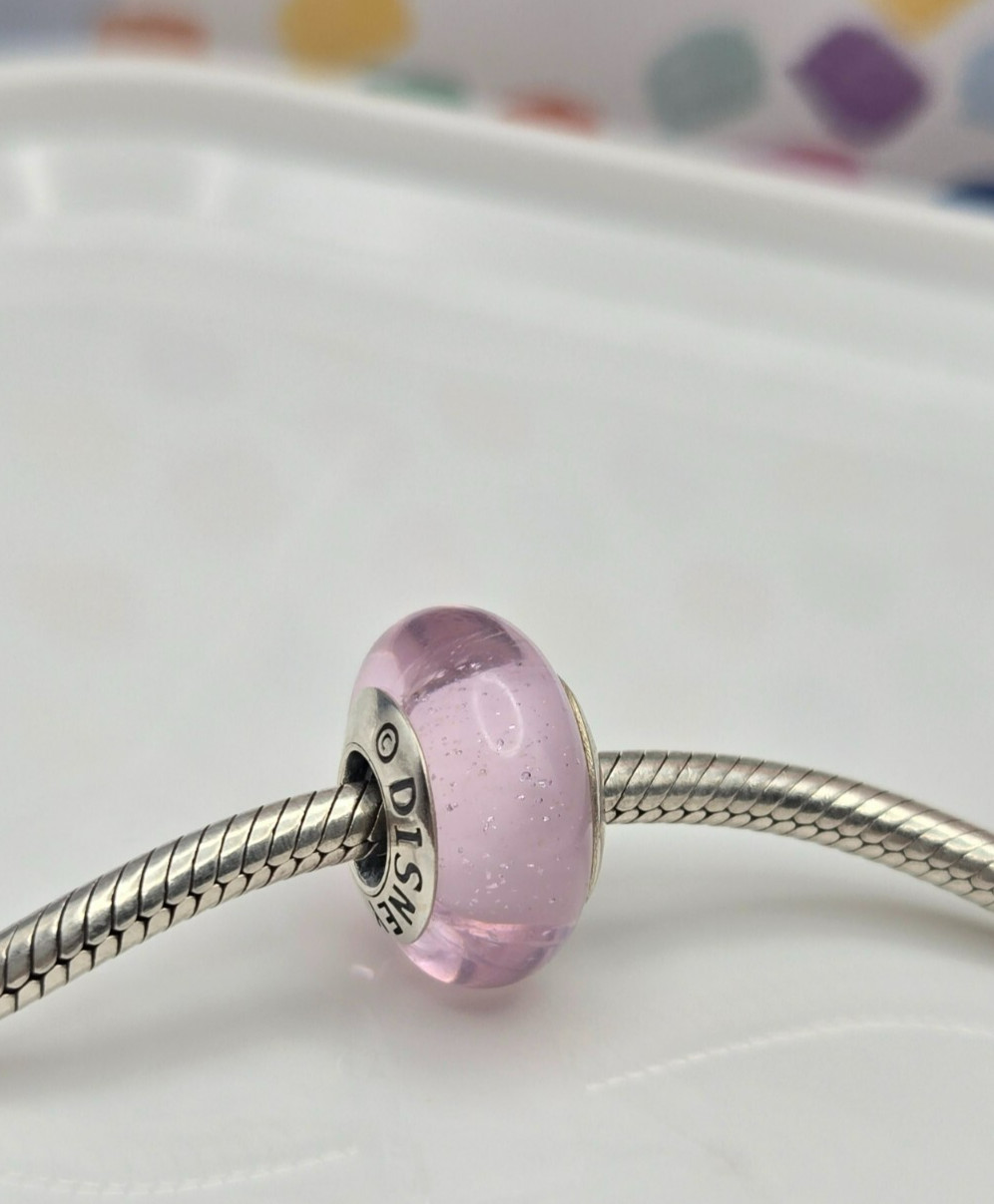 Pandora Disney Aurora Signature Color Murano Glass Charm